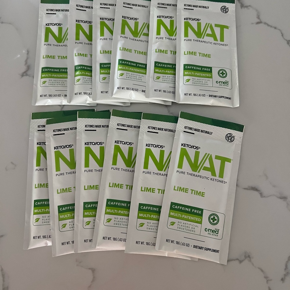 Pruvit Keto OS NAT Lime Time Supplement